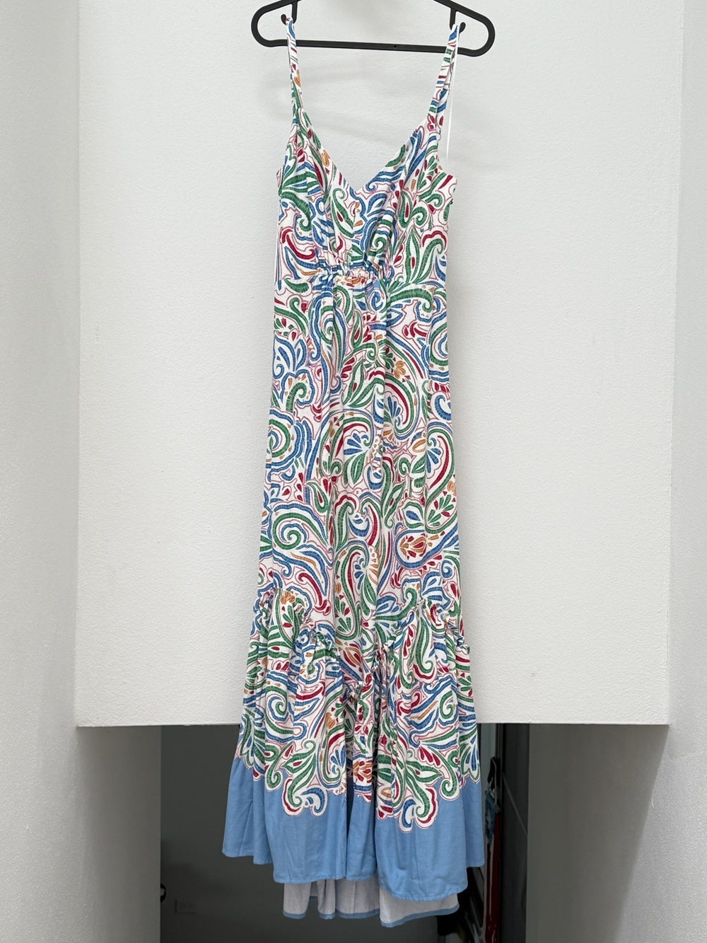 NWOT 1. State Linen Blend Paisley Dress | size medium